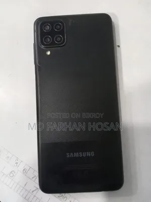 Samsung Galaxy A12 64 GB কালো