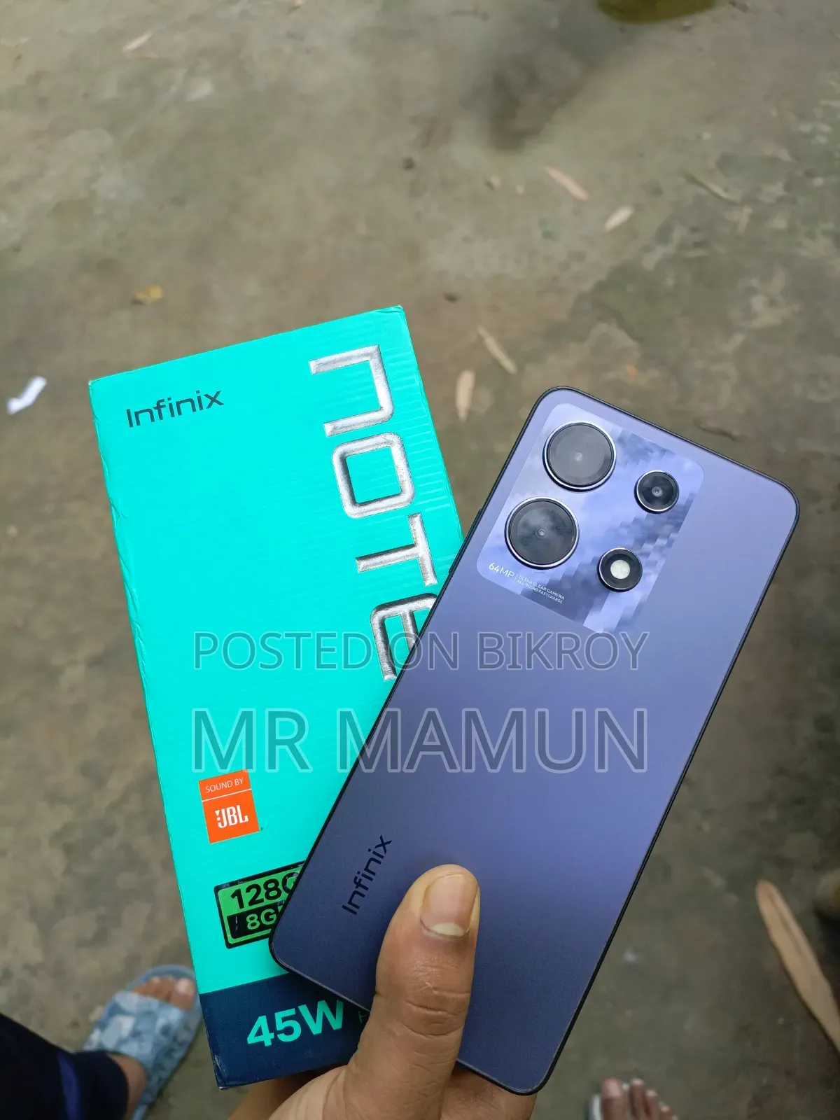 Infinix Note 30 128 GB Blue