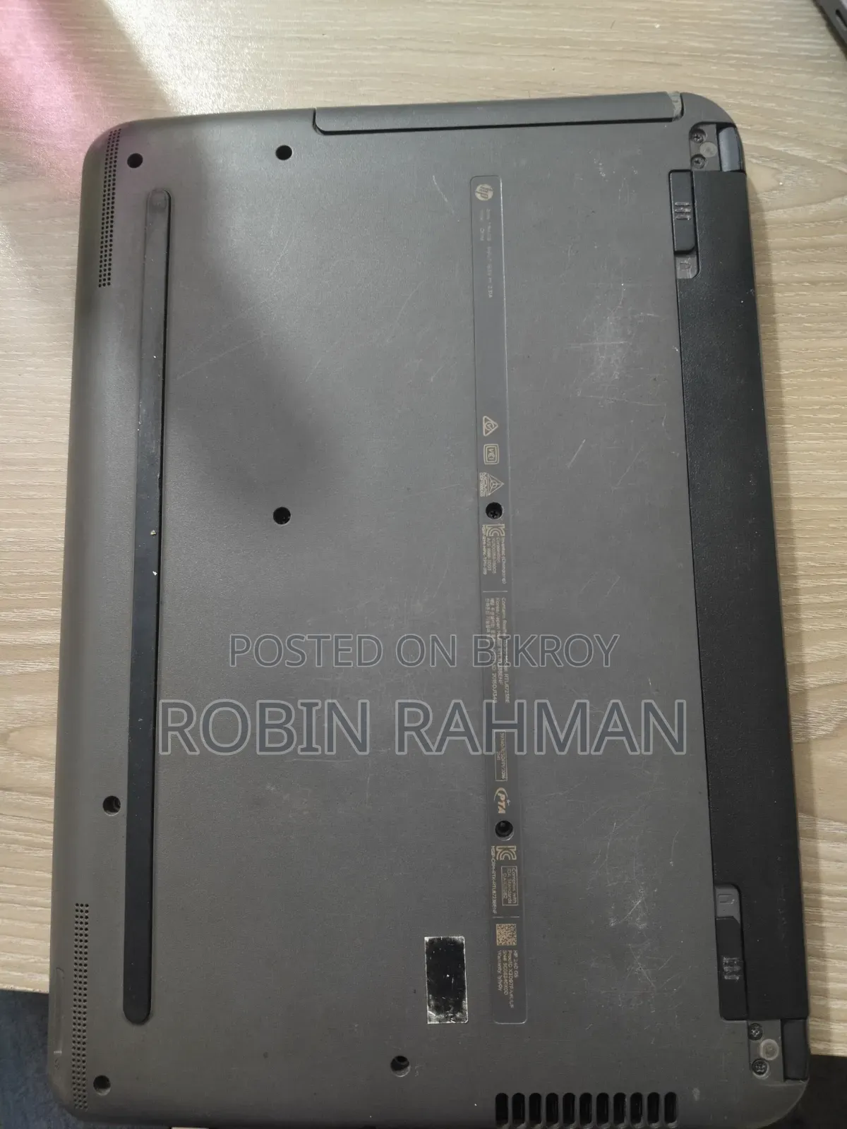 Laptop HP 240 G5 8GB Intel Core I3 HDD 256GB