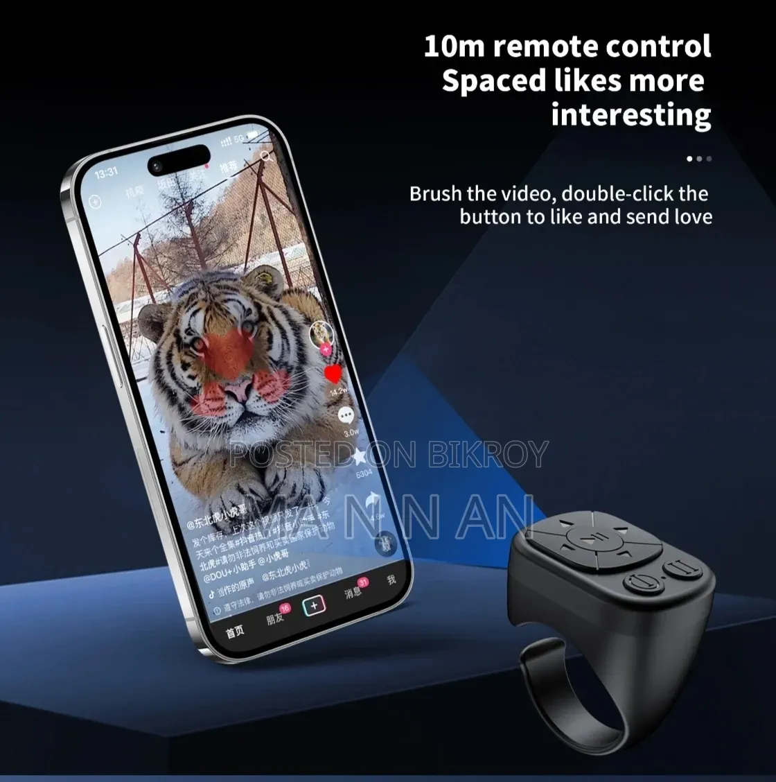 Smart Bluetooth Finger Ring
