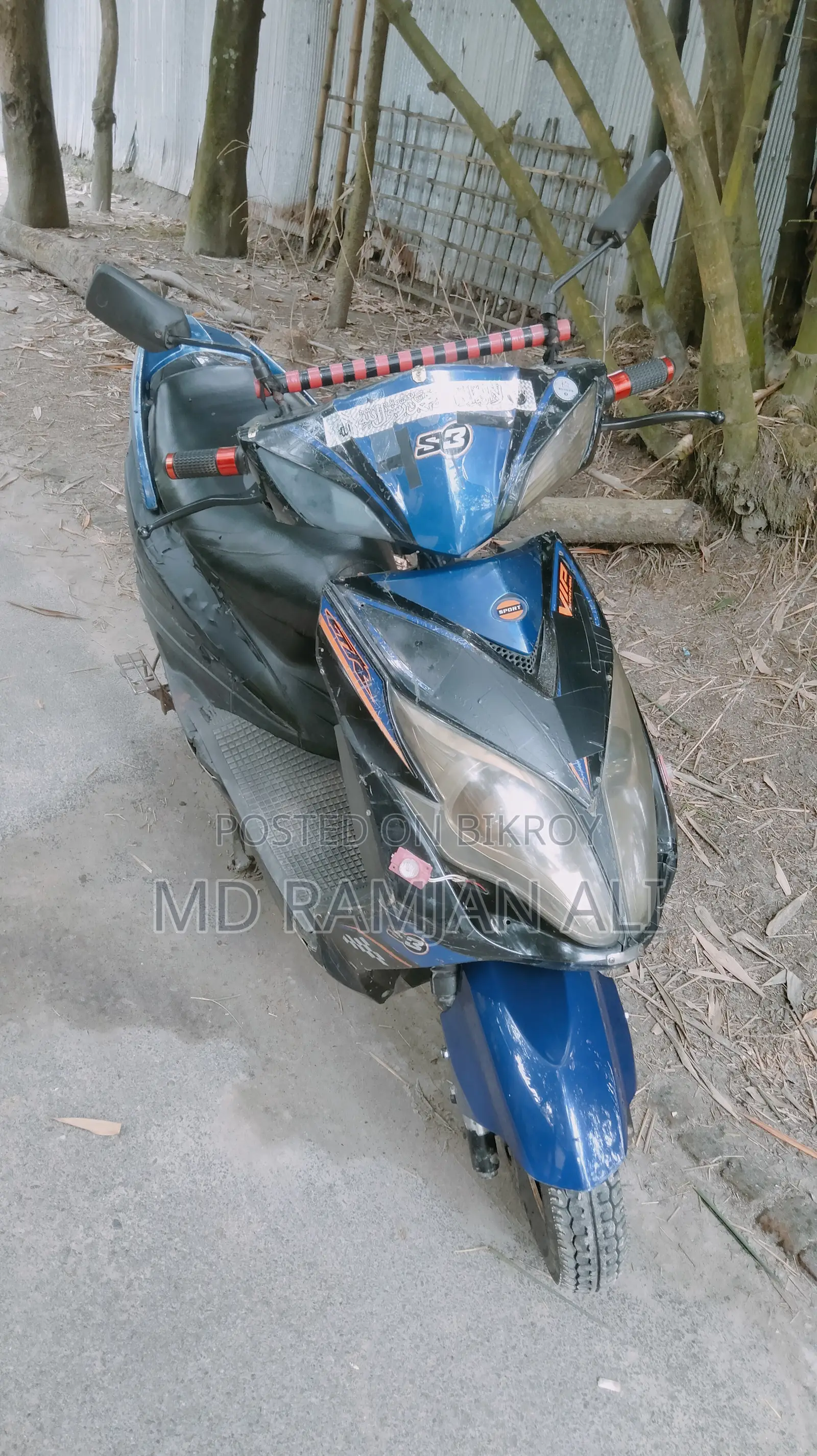 Motorcycle 2016 Blue