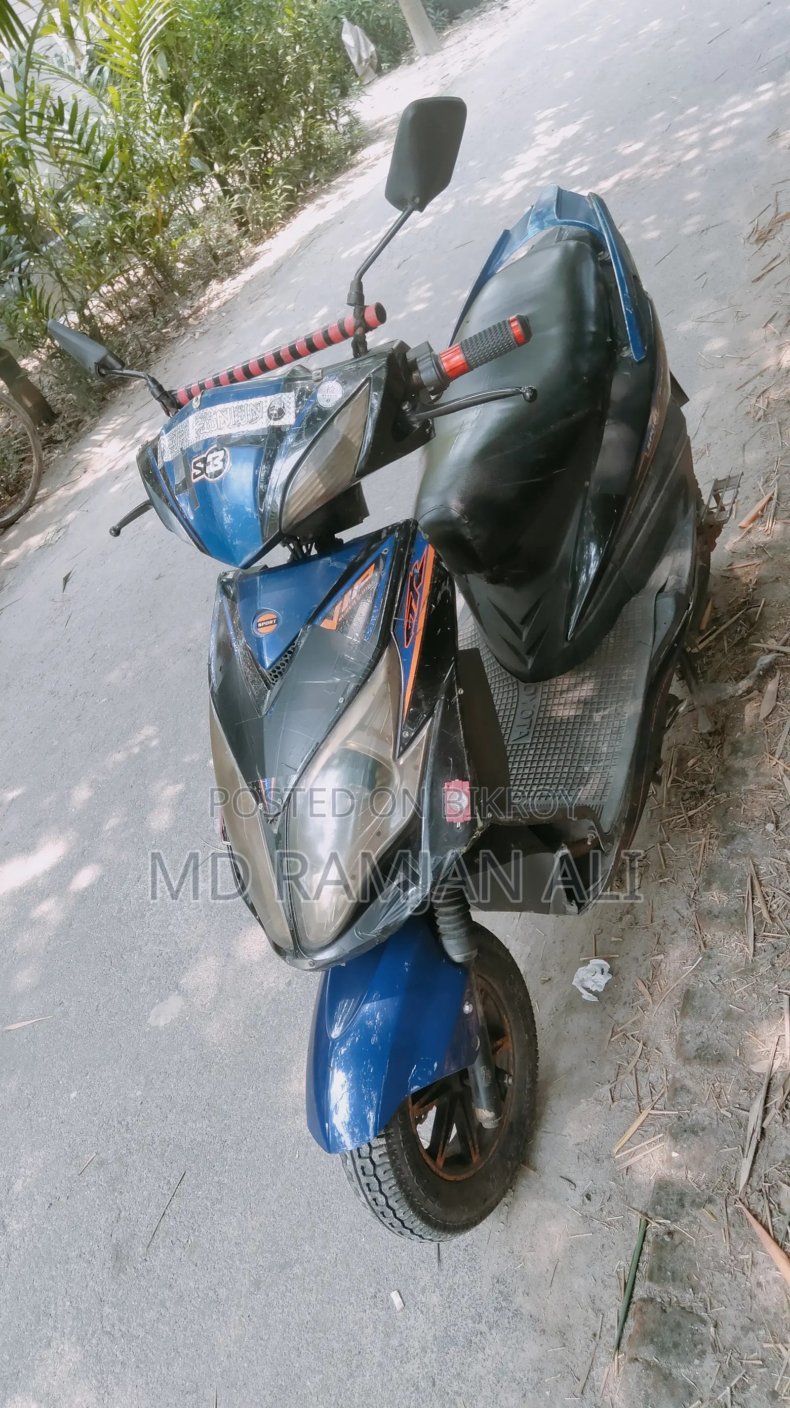 Motorcycle 2016 Blue