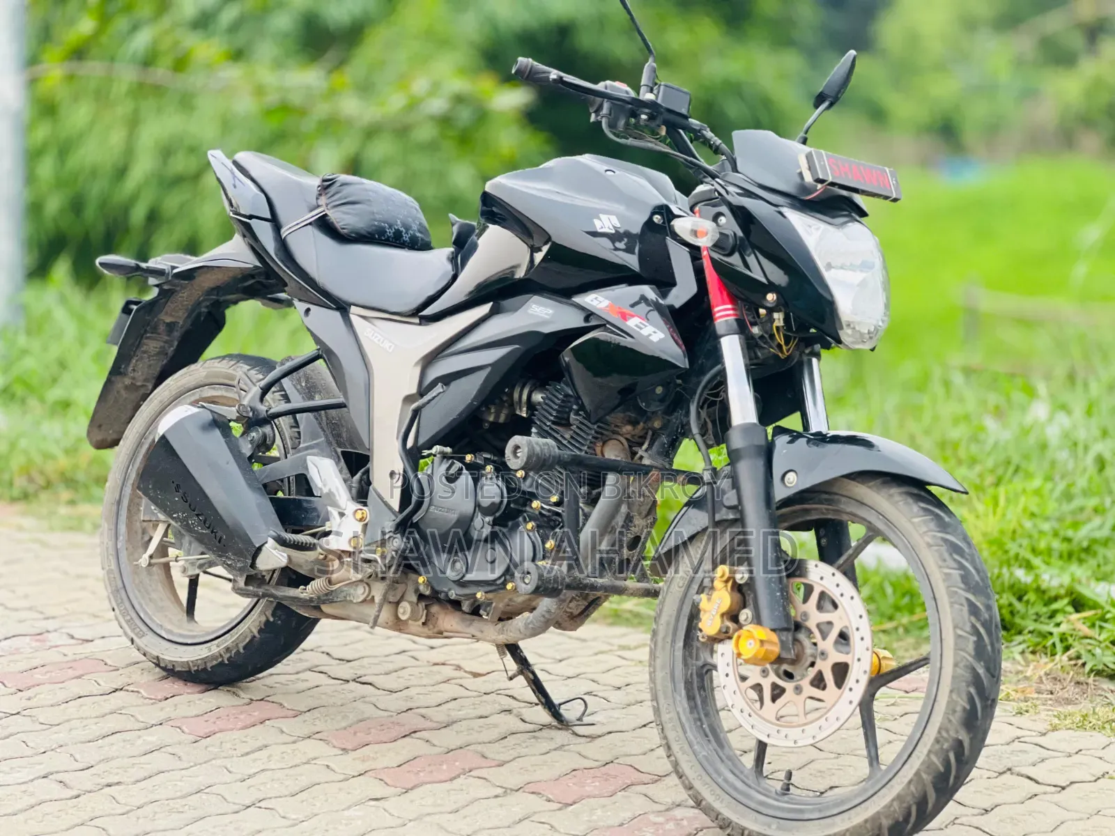 Suzuki Gixxer Monotone 2022 Black