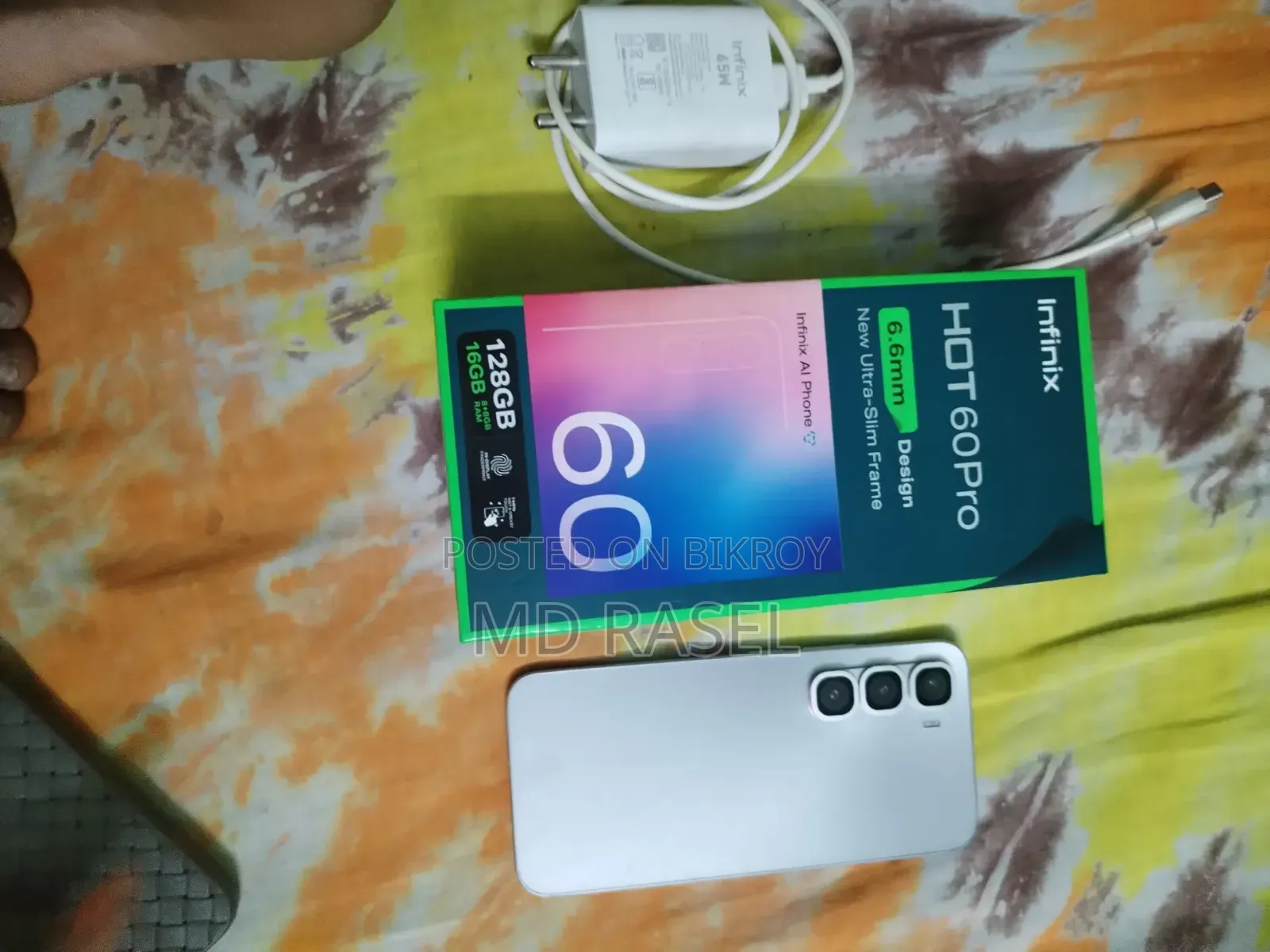 Infinix Hot 60 Pro 128 GB Silver