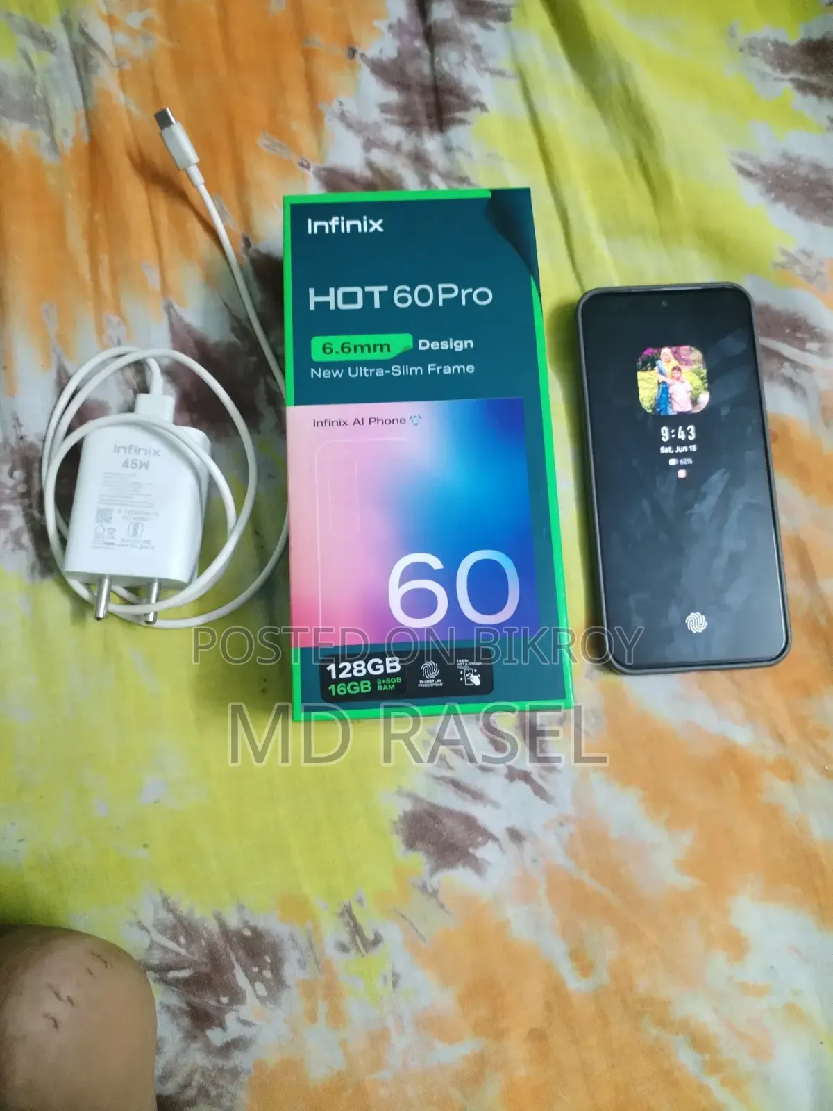 Infinix Hot 60 Pro 128 GB Silver