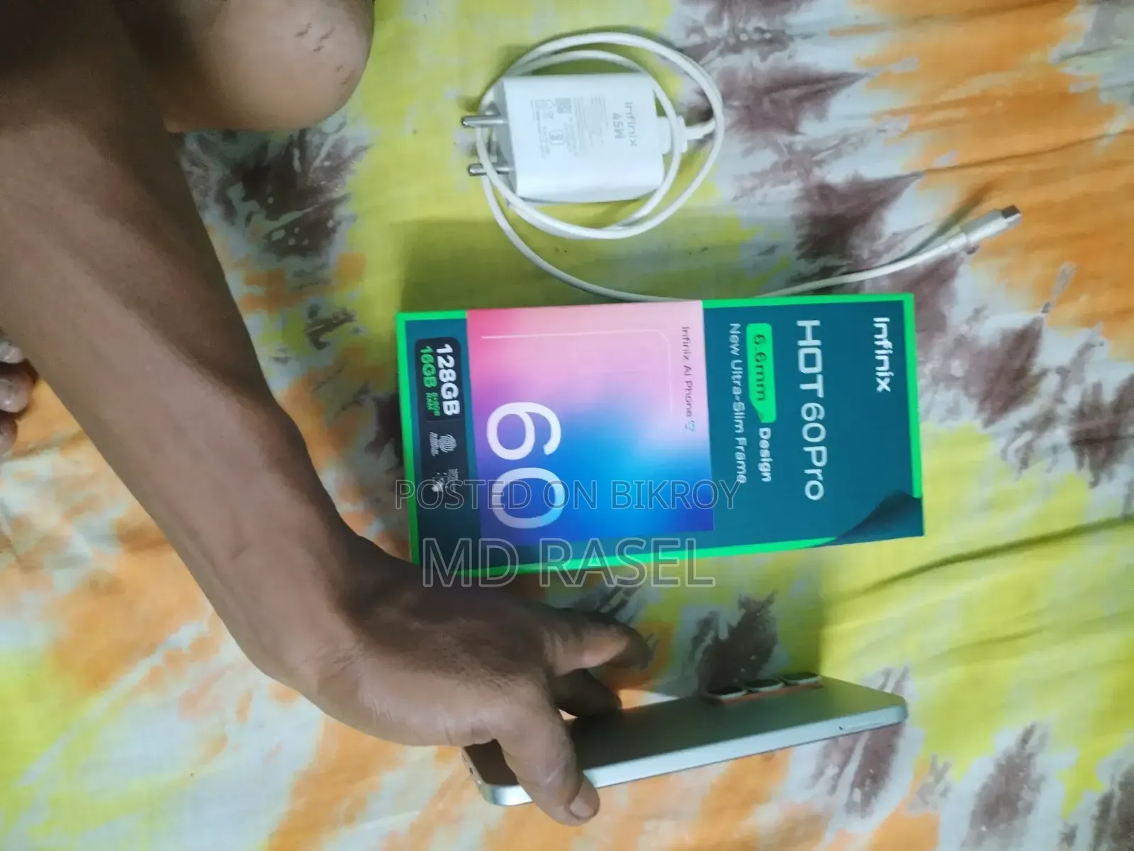 Infinix Hot 60 Pro 128 GB Silver