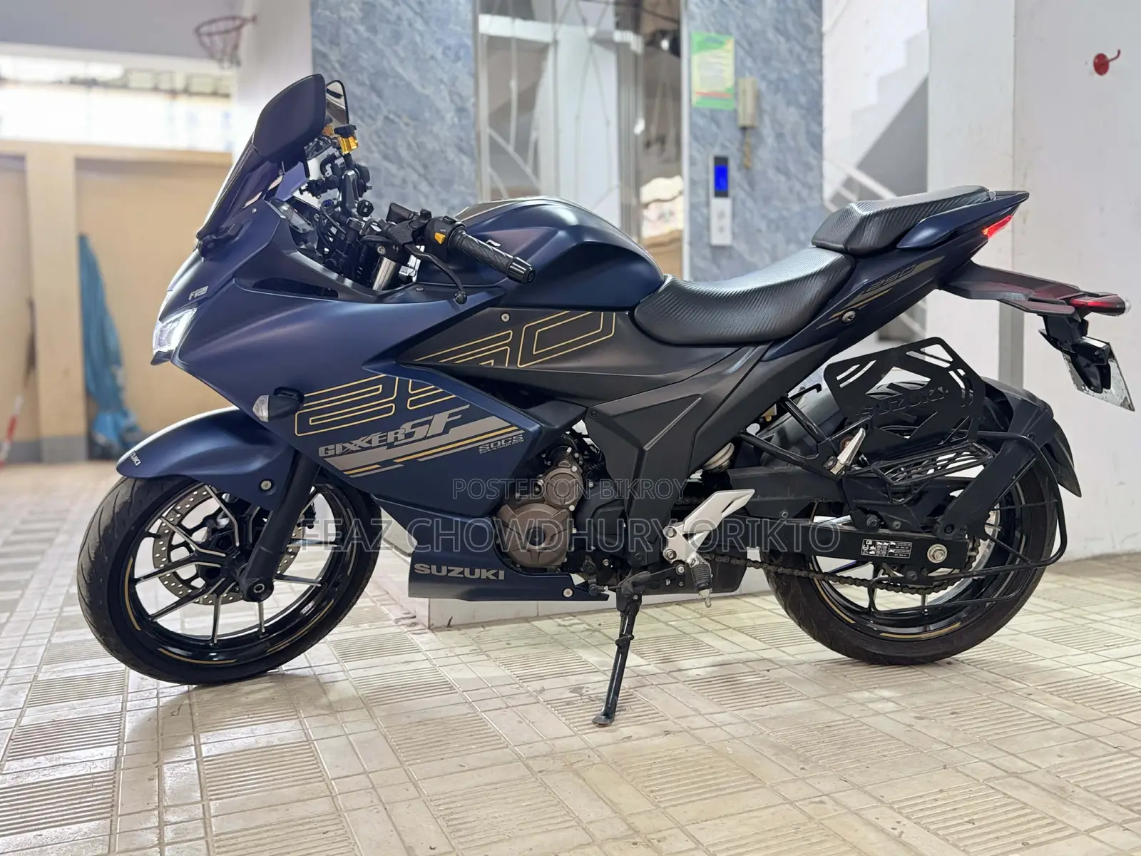 Suzuki Gixxer SF 2025 Blue