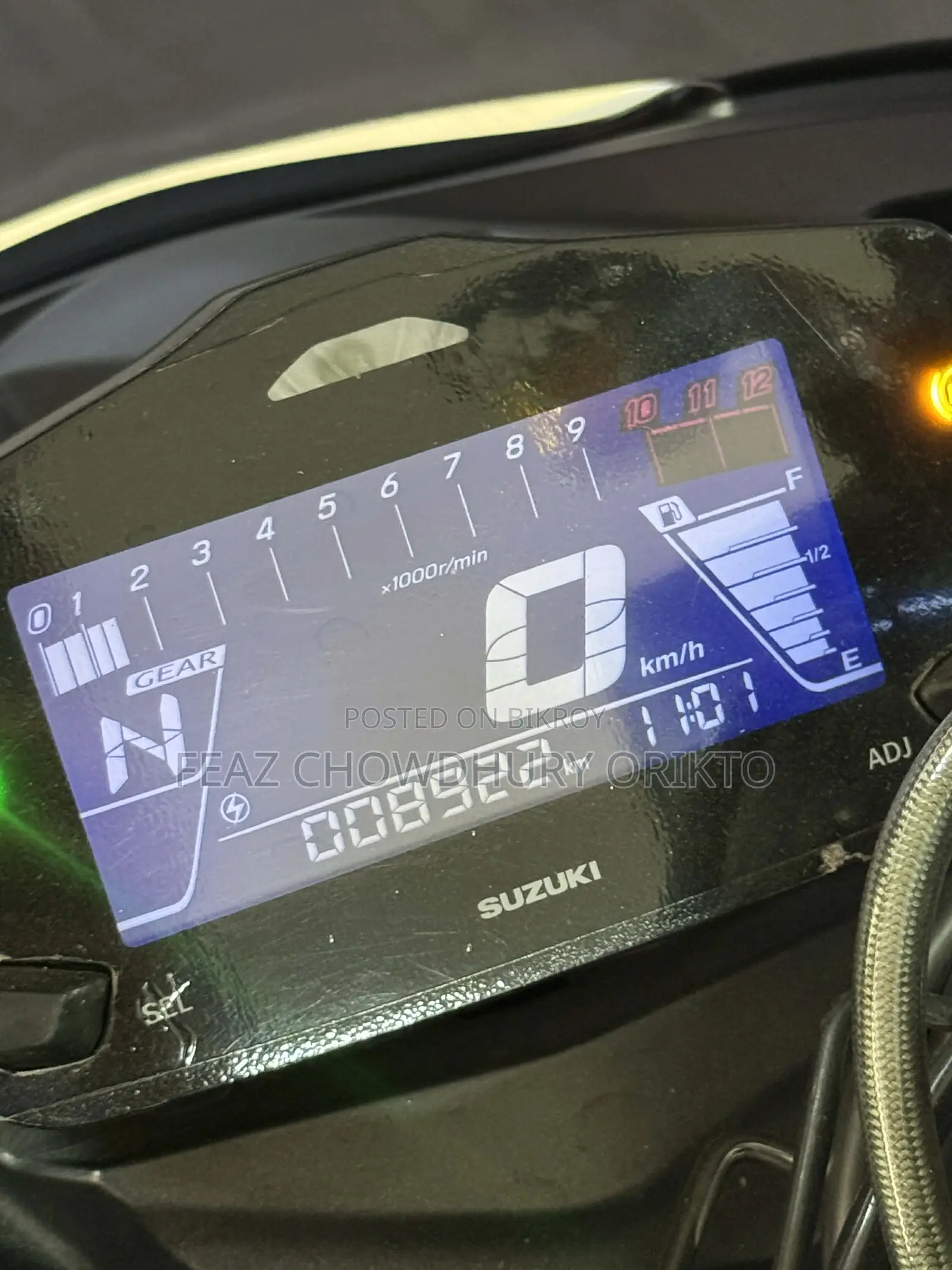 Suzuki Gixxer SF 2025 Blue