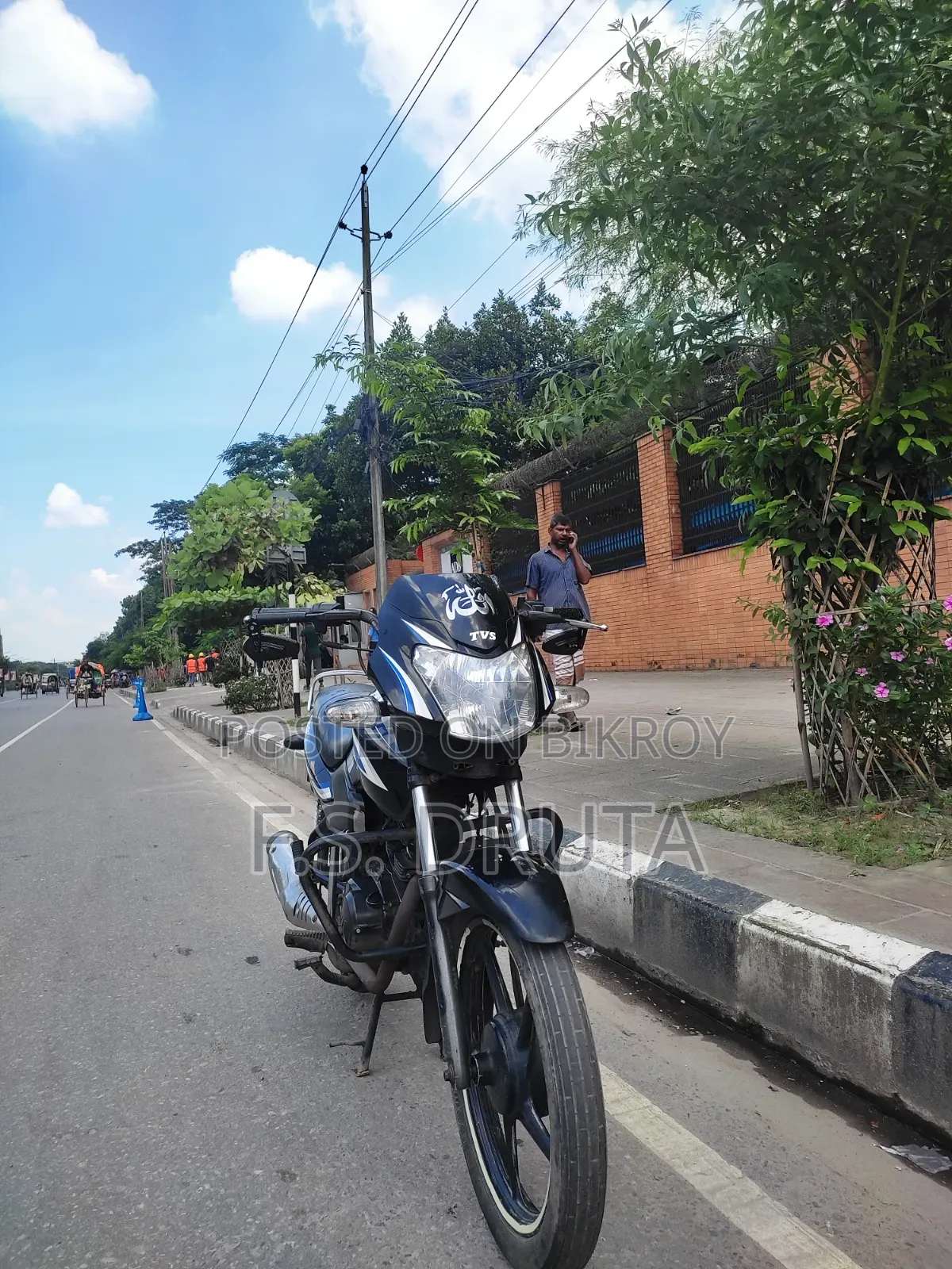 TVS Metro 2017 Blue