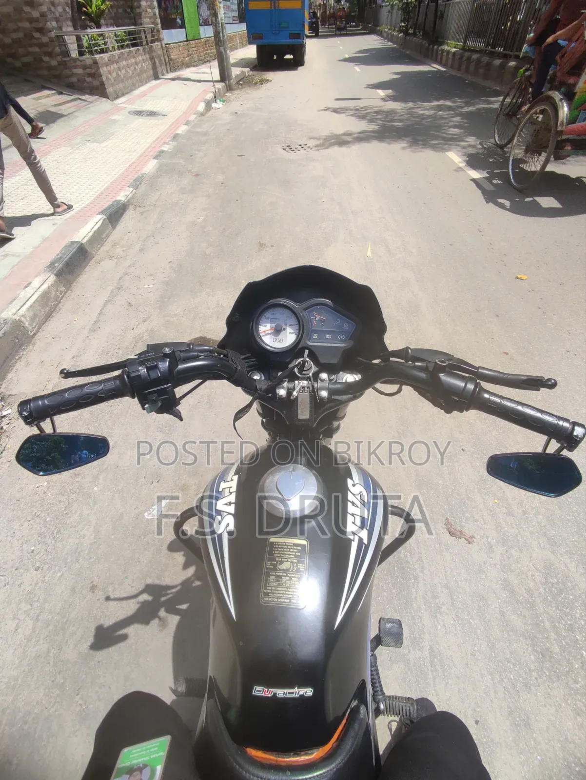 TVS Metro 2017 Blue