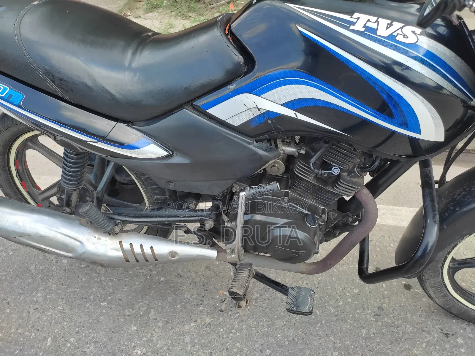 TVS Metro 2017 Blue