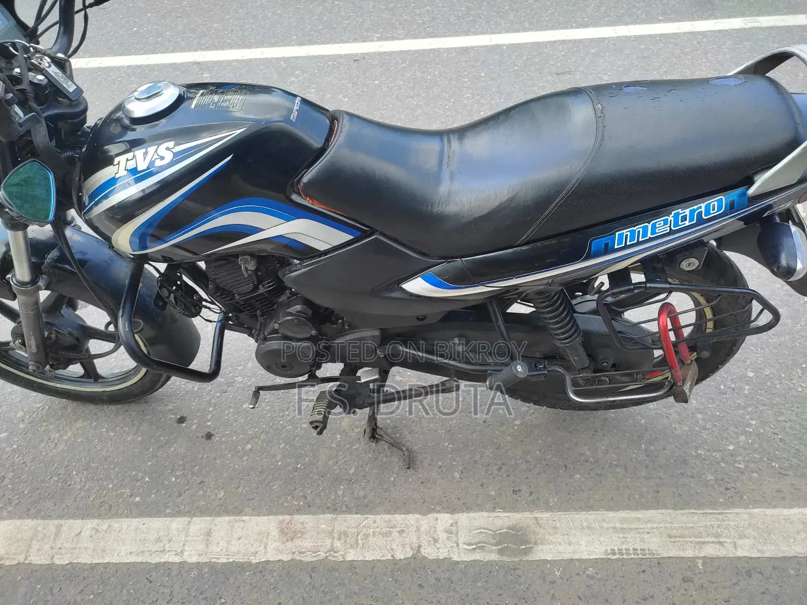 TVS Metro 2017 Blue