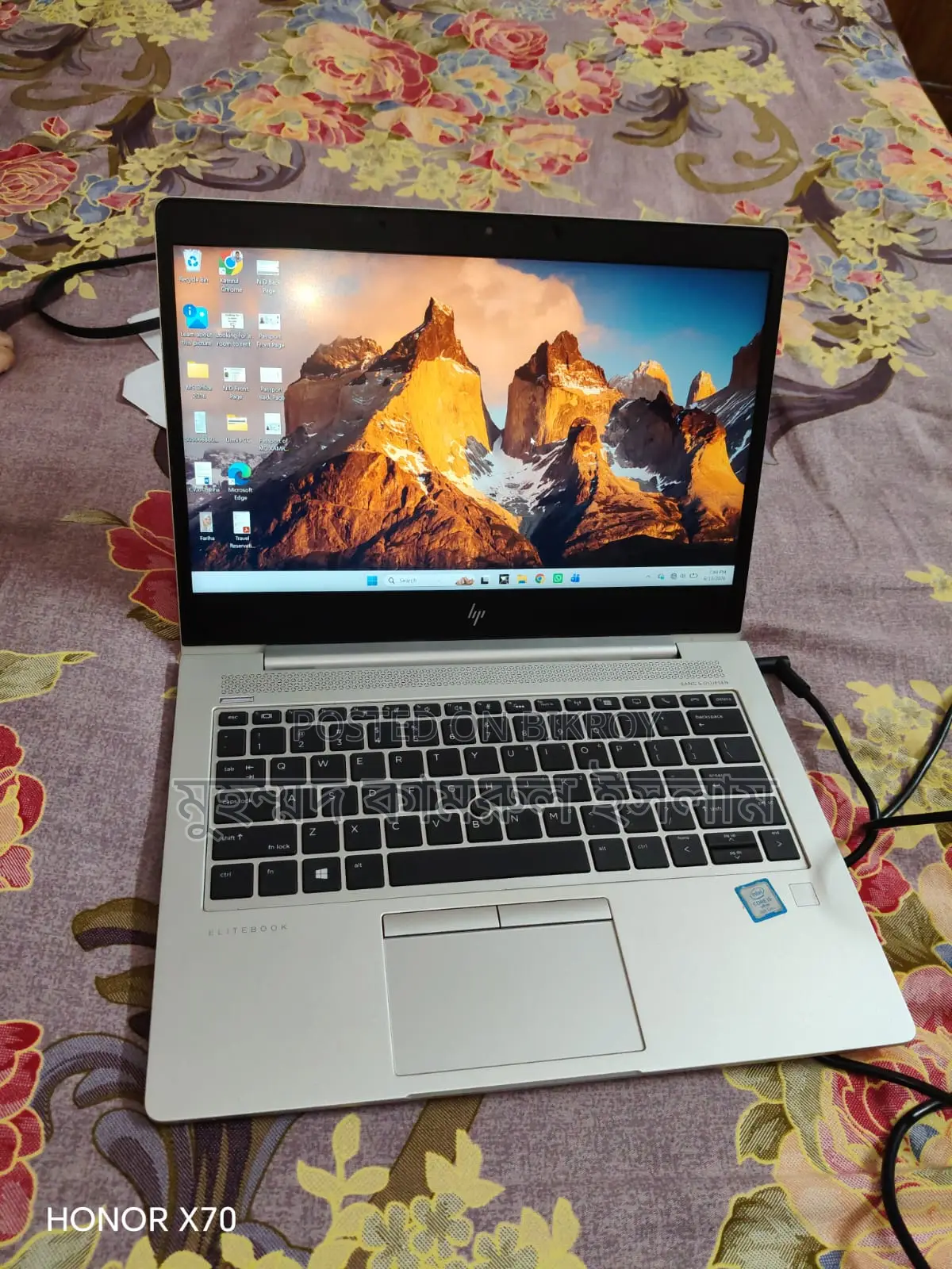 Laptop HP EliteBook 830 G6 8GB Intel Core I5 SSD 256GB