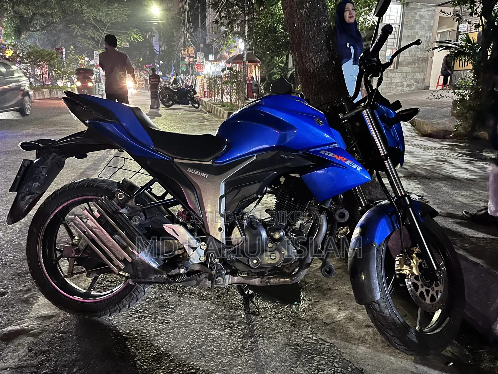 Suzuki Gixxer Monotone 2021 Blue