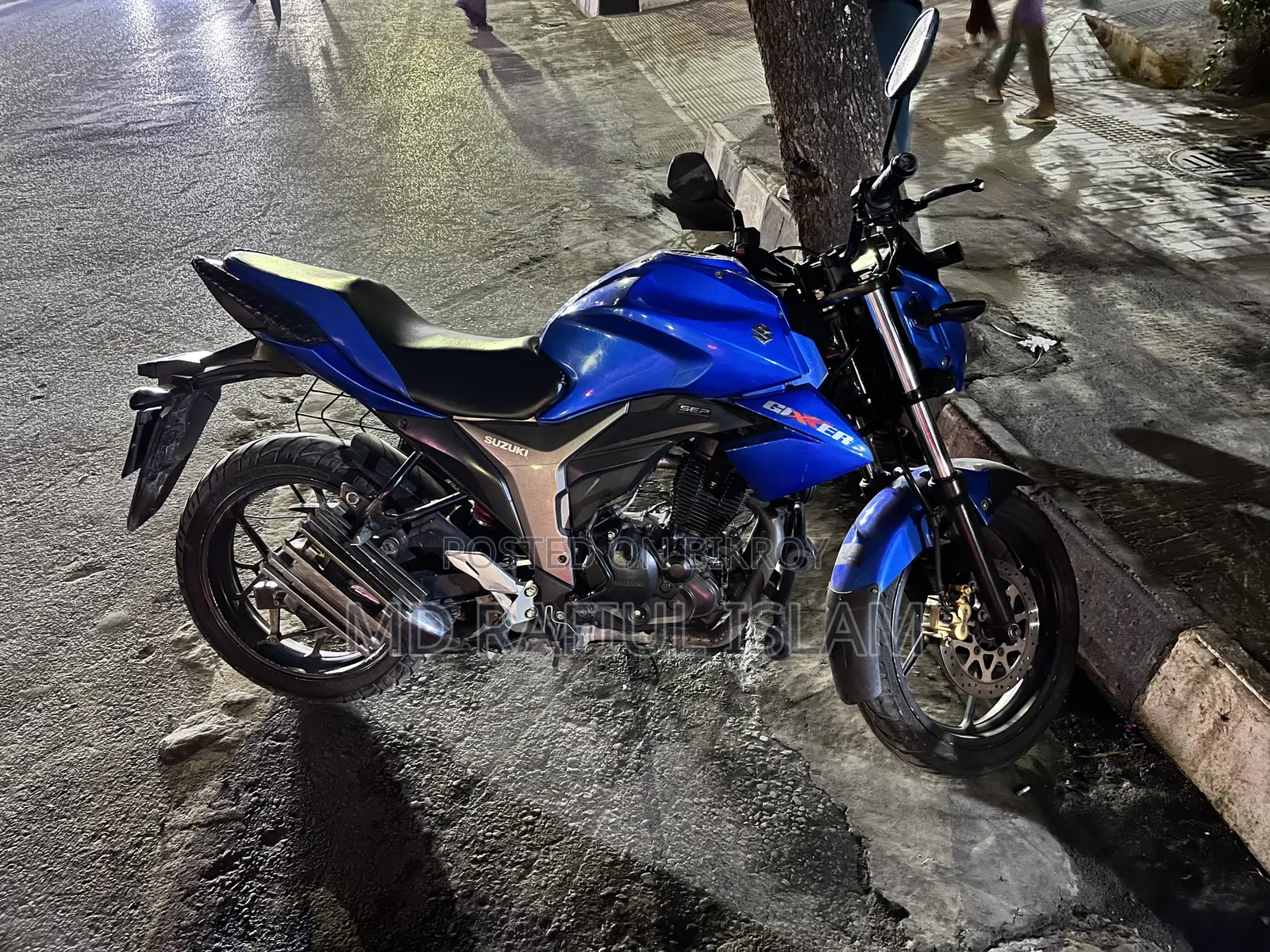 Suzuki Gixxer Monotone 2021 Blue