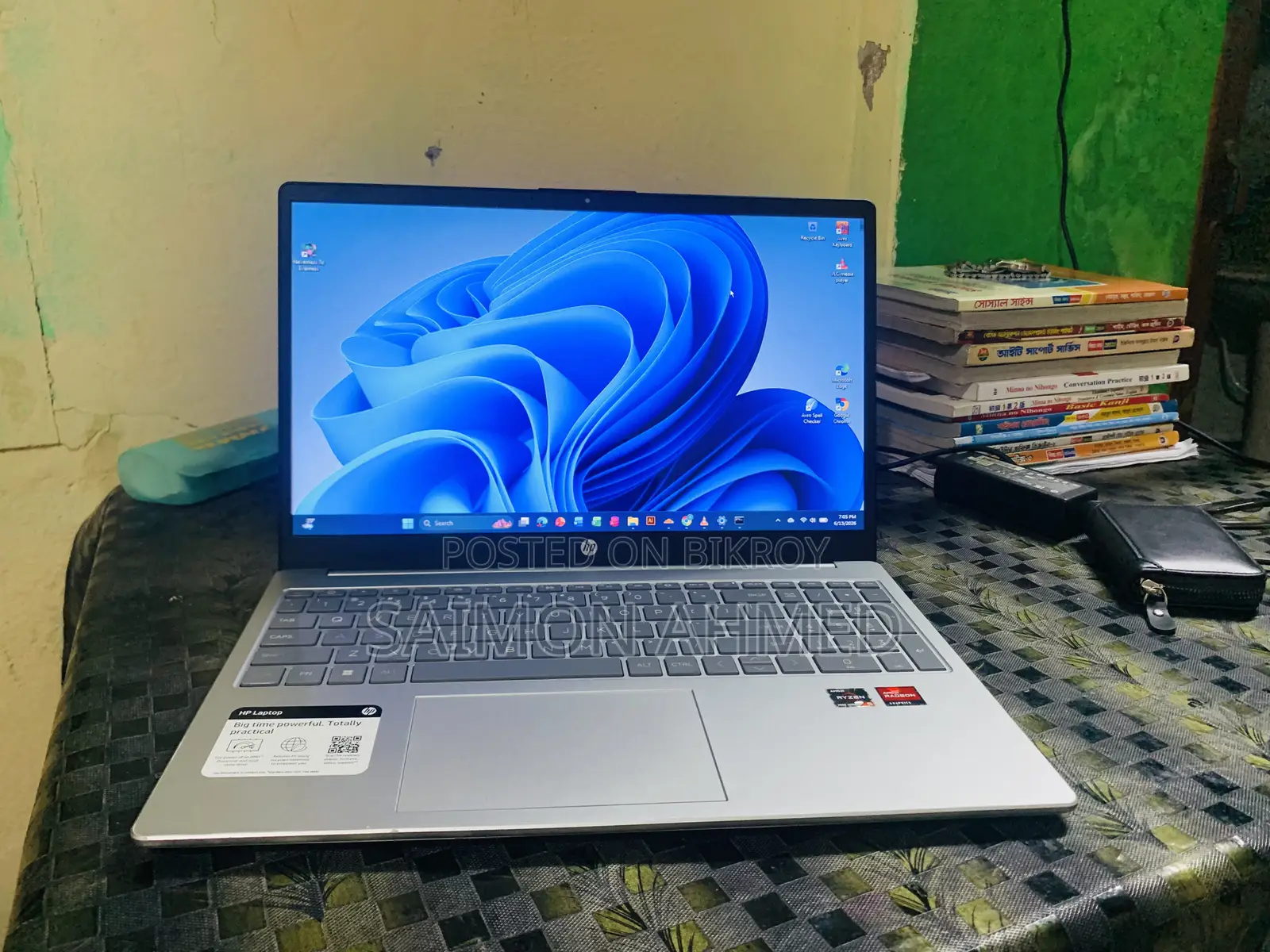 Laptop HP 15 8GB AMD Ryzen 5 SSD 512GB