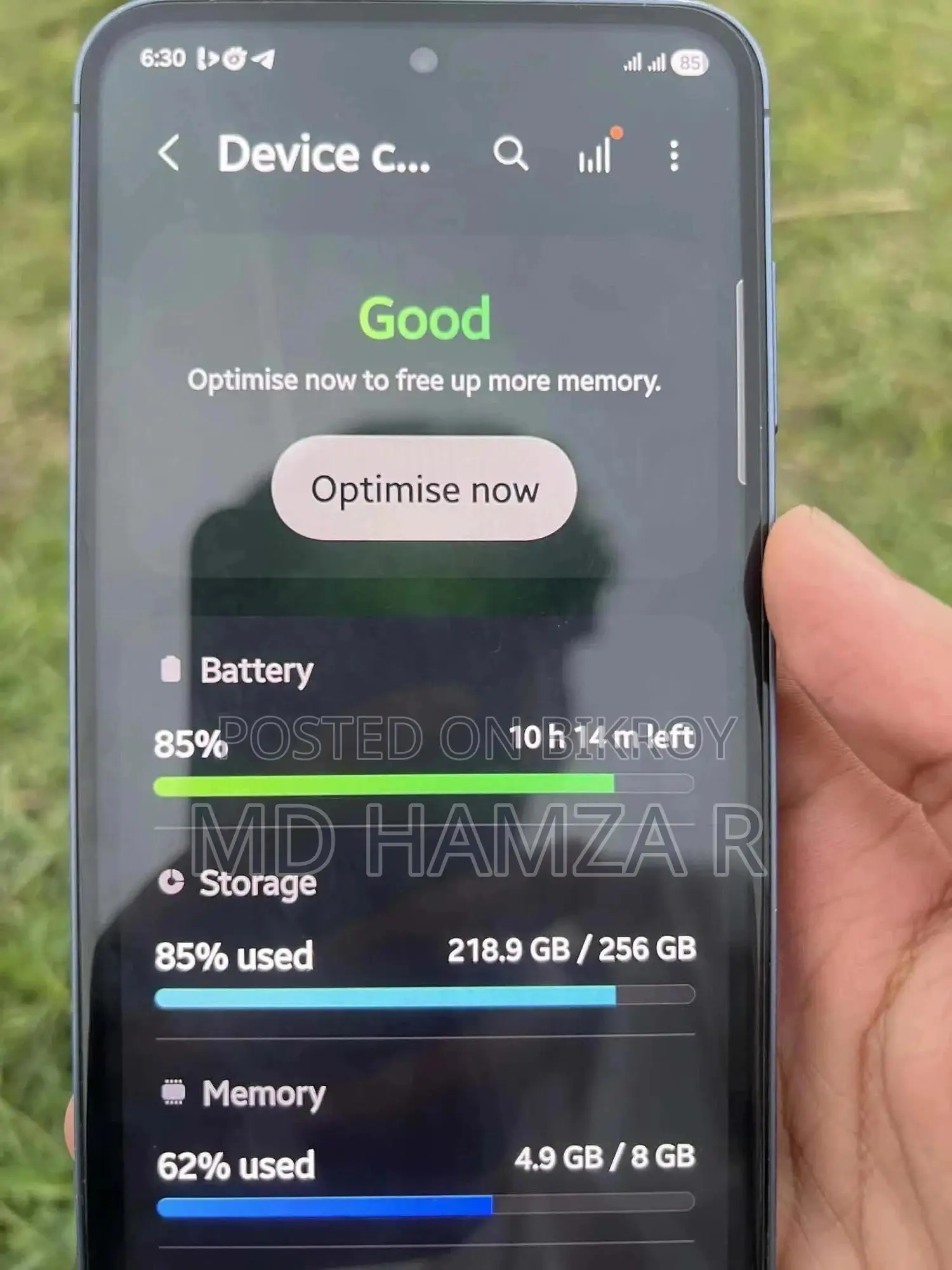 Samsung Galaxy A55 256 GB Black