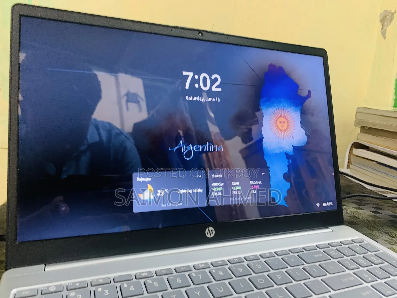 Laptop HP 15 8GB AMD Ryzen 5 SSD 512GB
