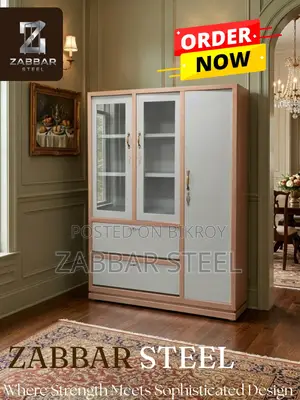 Stylish Premium Steel Showcase
