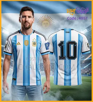 Fifa World Cup 2026 - জার্সি এসে গেছে! ৩৫০ থেকে ৫৯০ টাকায়।