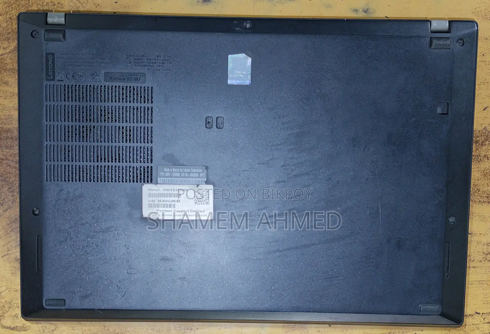 Laptop Lenovo ThinkPad T490s 16GB Intel Core I5 SSD 256GB