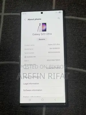 Samsung Galaxy S23 Ultra 256 GB Pink