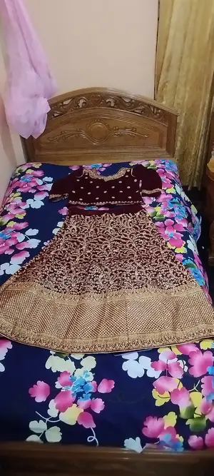 বিয়ের লেহেঙ্গা ।। সাথে দুপাট্টা ফ্রী। Wedding Lehenga. Comes With Fre