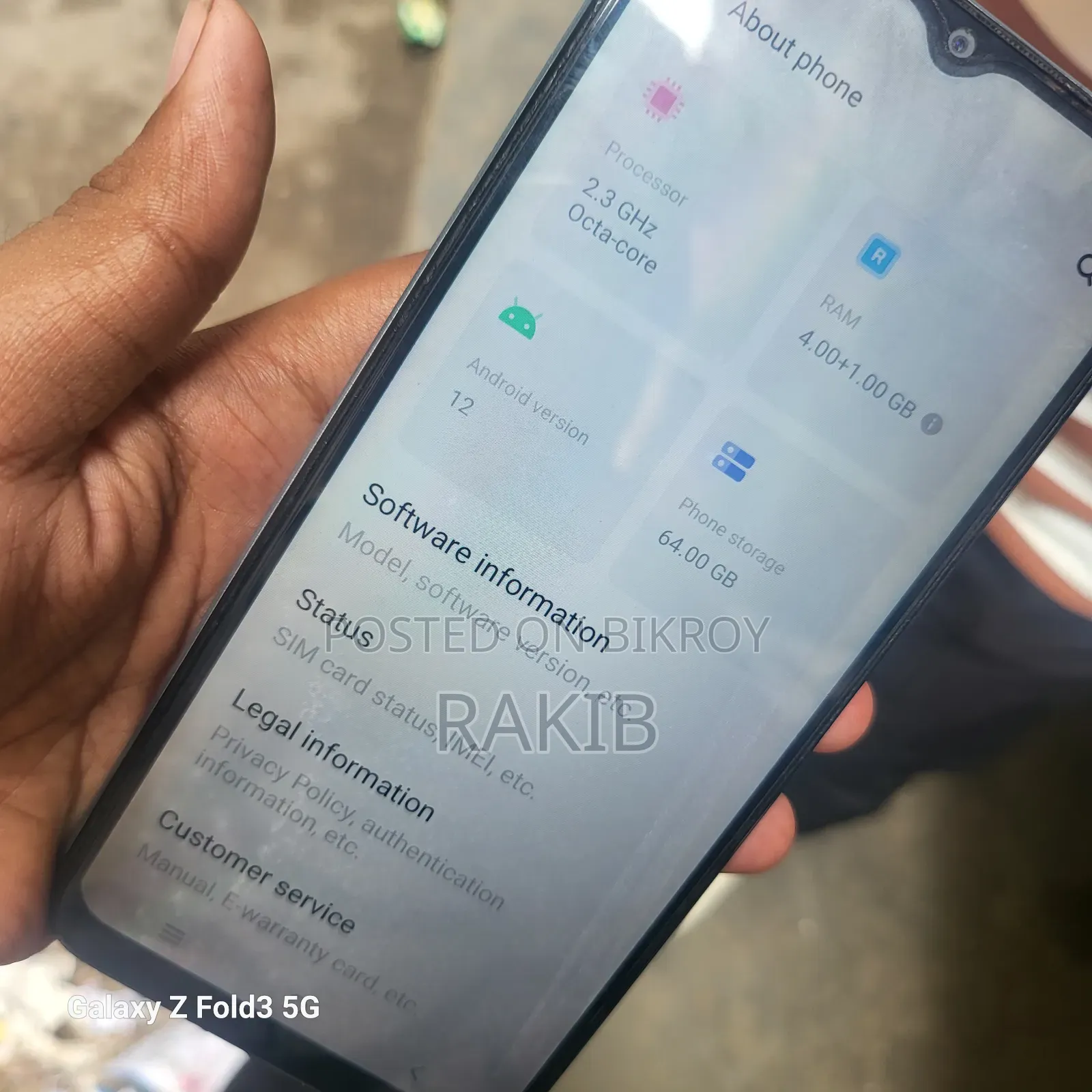 Vivo Y21 64 GB Blue