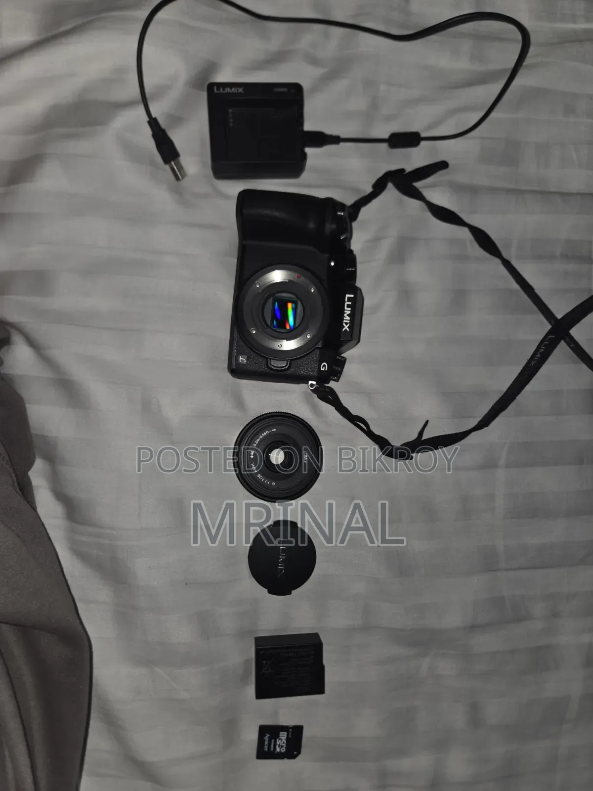 Lumix G7 (Body + 20mm Prime Lens)