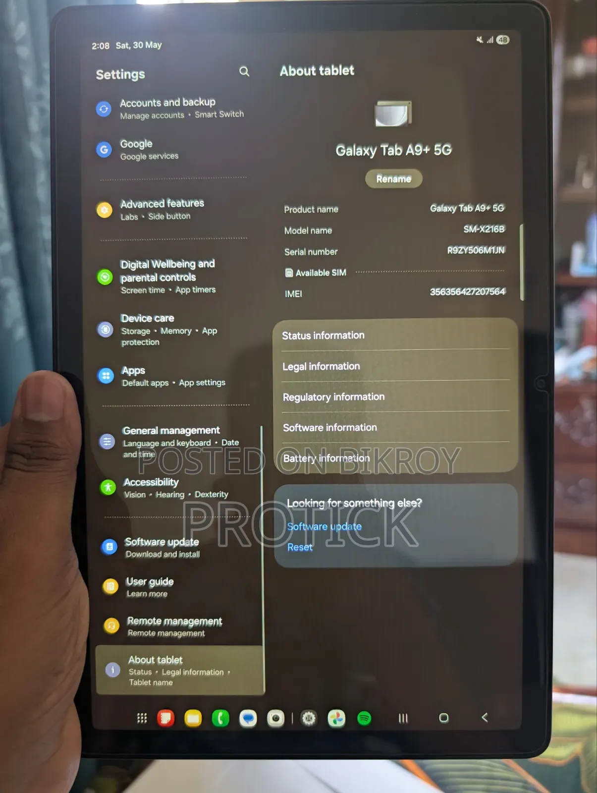 Samsung Galaxy Tab A9+ 128 GB Black