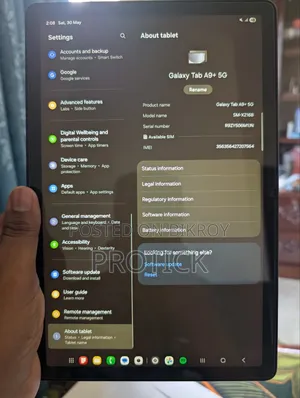 Samsung Galaxy Tab A9+ 128 GB Black
