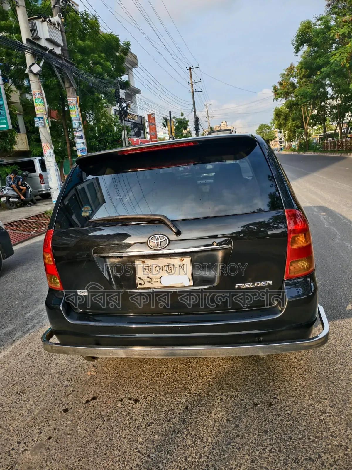 Toyota Corolla Fielder 2004 Black