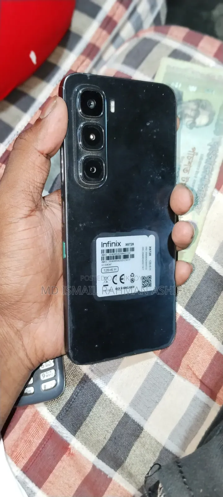 Infinix Hot 60i 128 GB Black