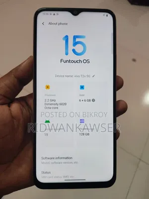 Vivo T2x (India) 128 GB Gold