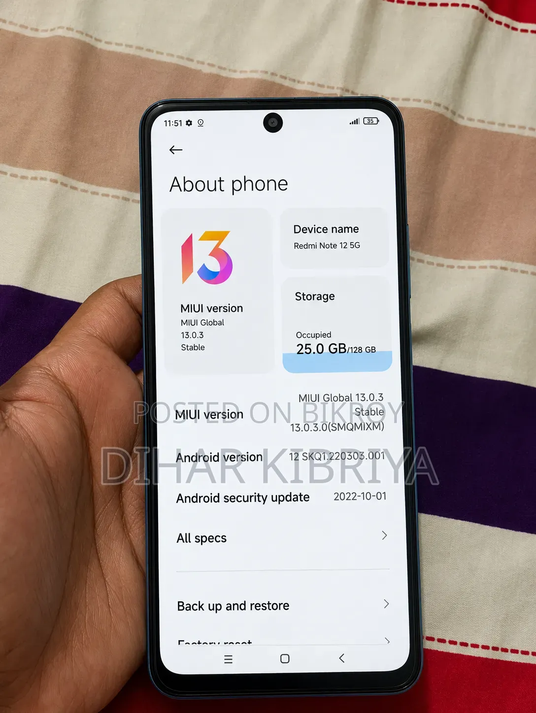 Xiaomi Redmi Note 12 128 GB