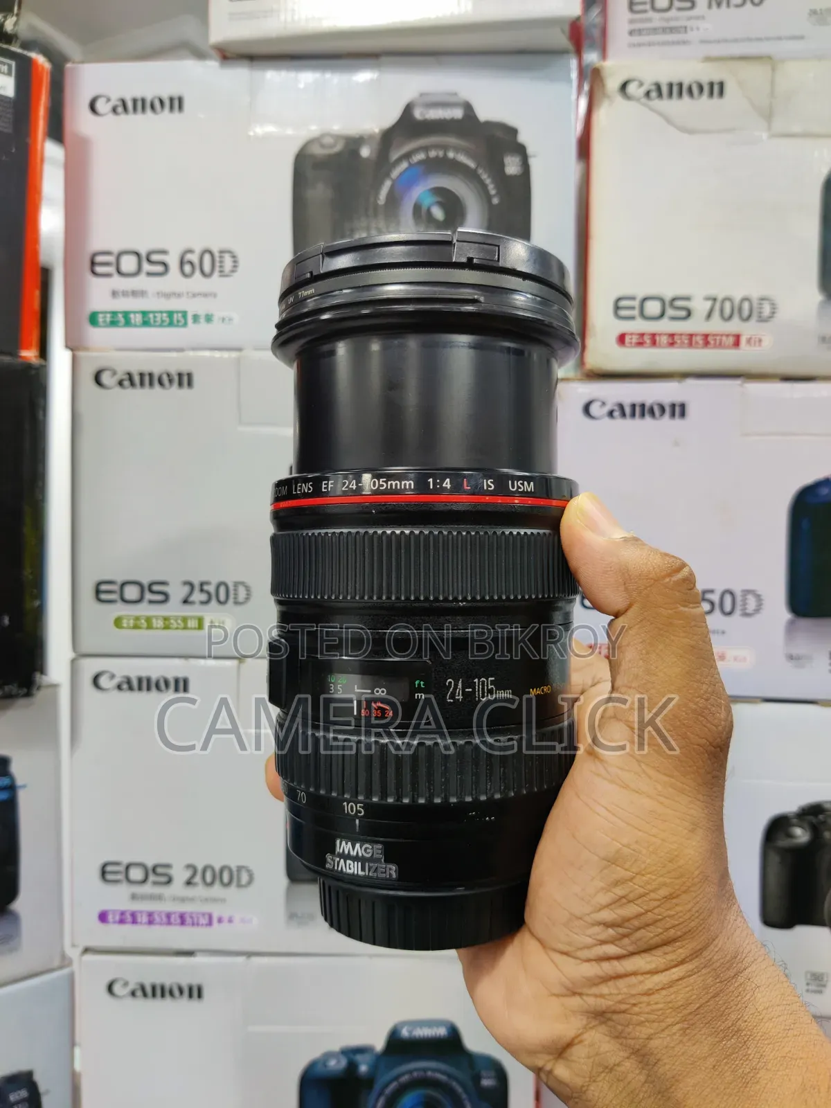Canon 24-105mm F/4L IS USM Professional Lens