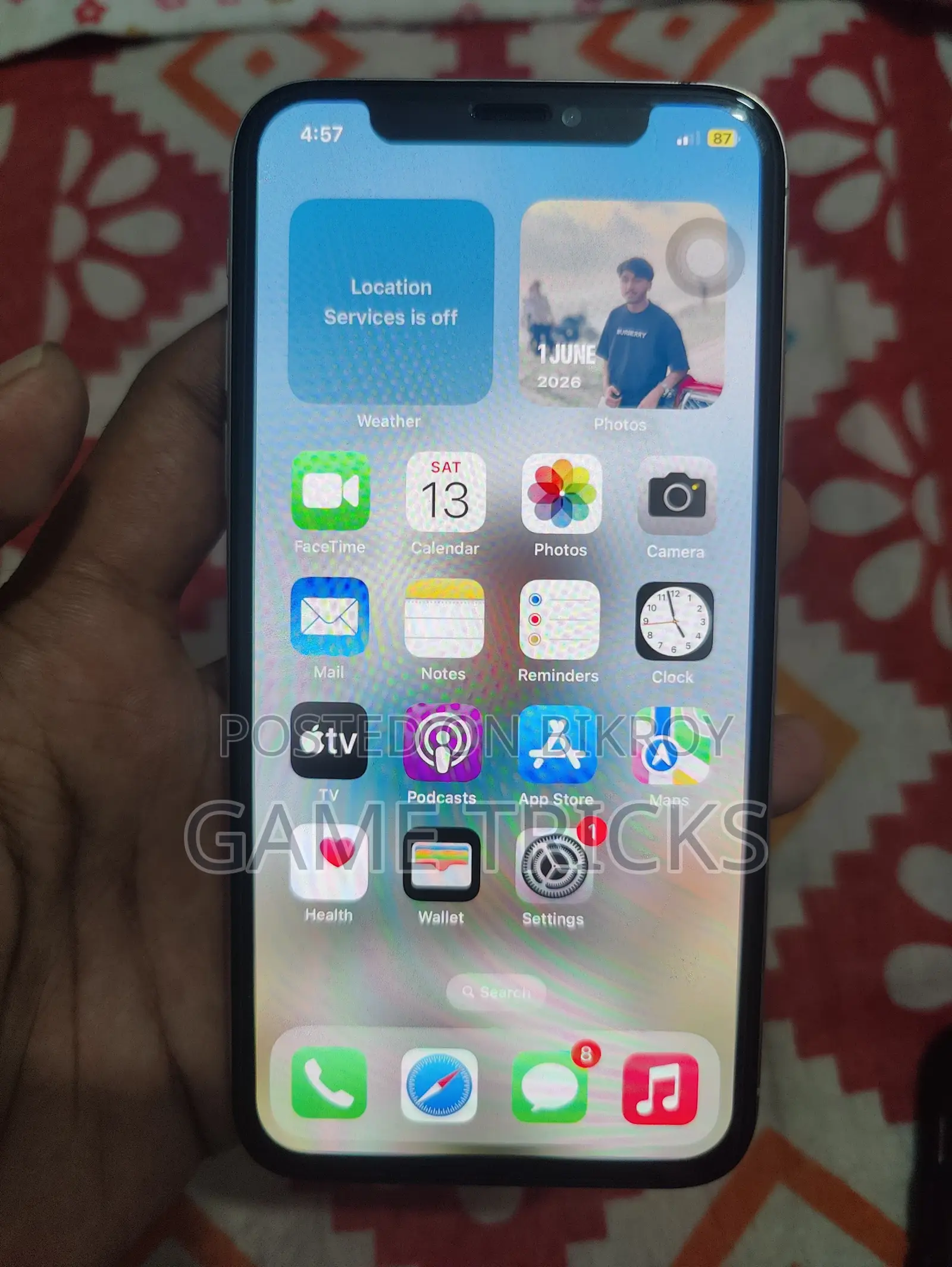 Apple iPhone X 256 GB White