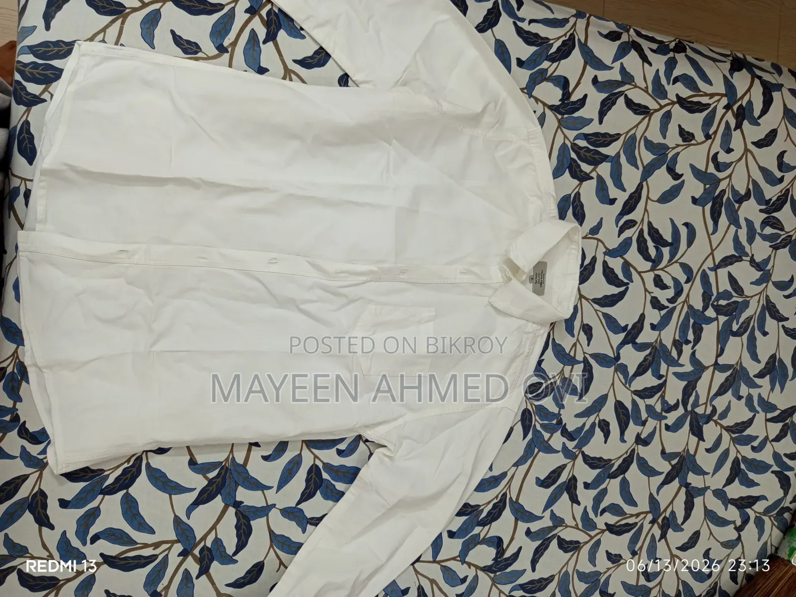 3 Pcs Cotton Shirt For Sale XL Size
