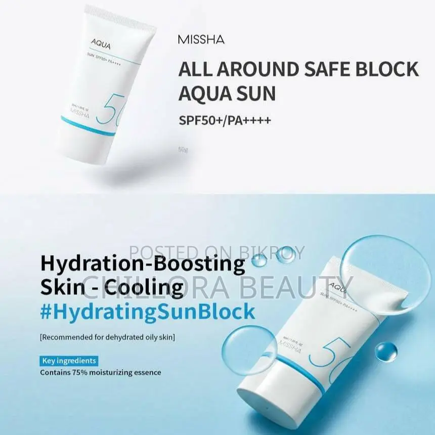 Missha All-Around Safe Block Aqua Sun Gel SPF50+