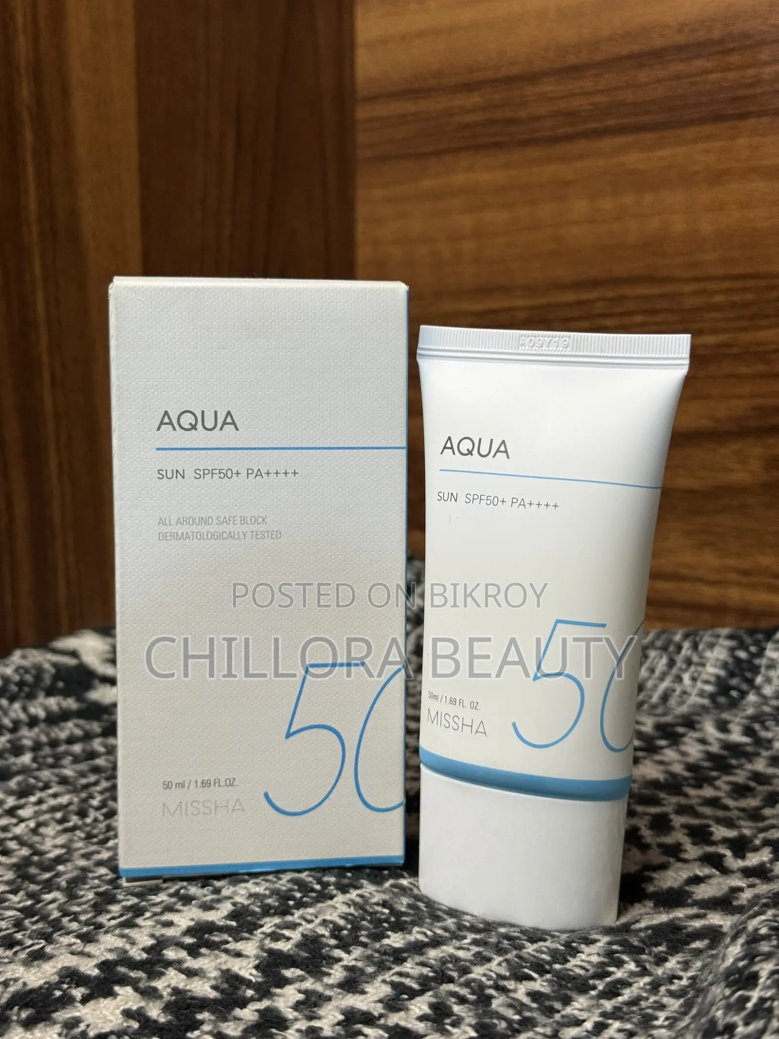 Missha All-Around Safe Block Aqua Sun Gel SPF50+