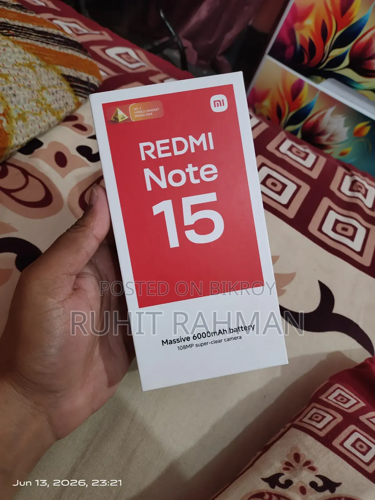 Xiaomi Redmi Note 15 128 GB Black