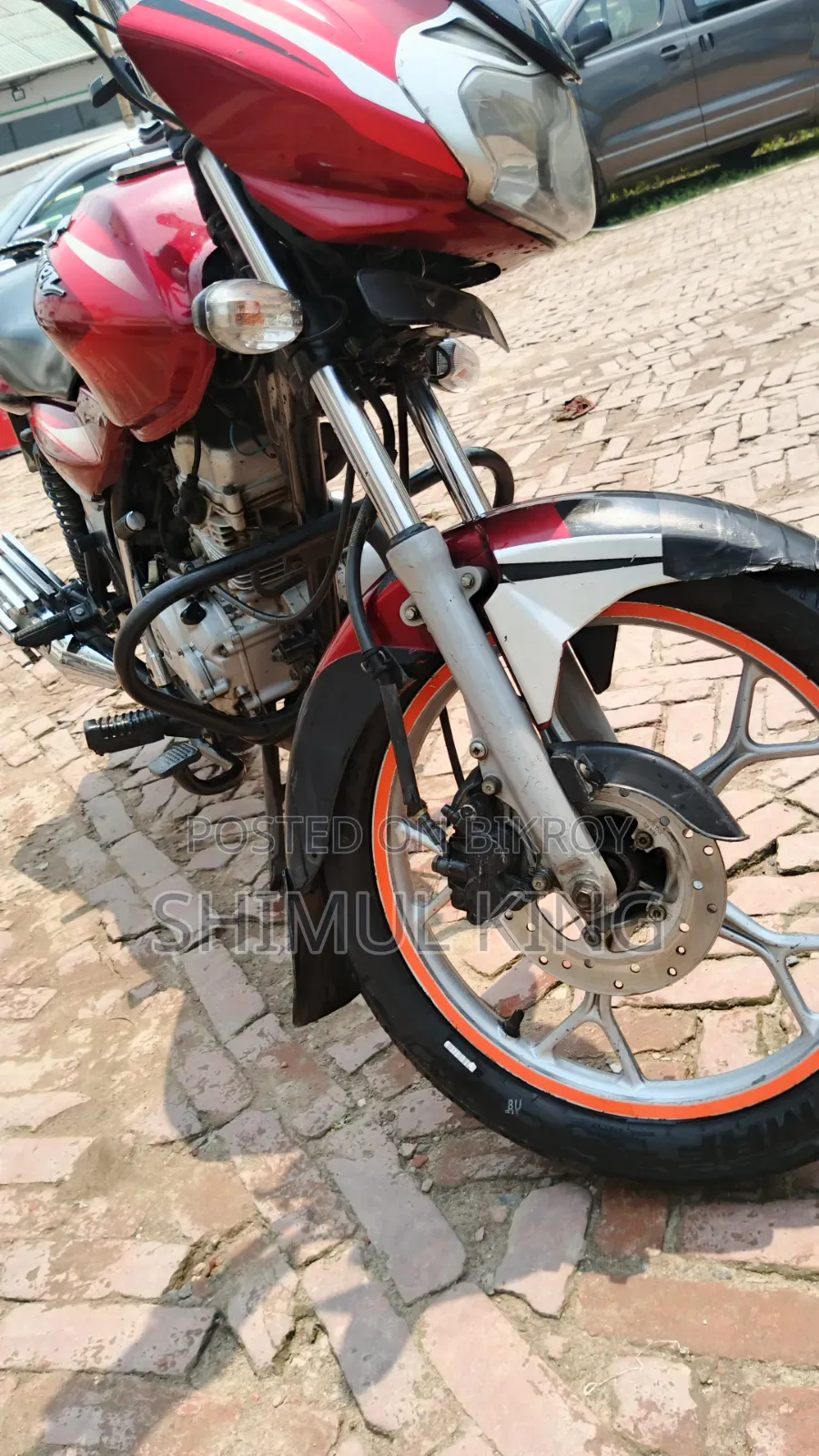 Bajaj Discover 125 2017 Red