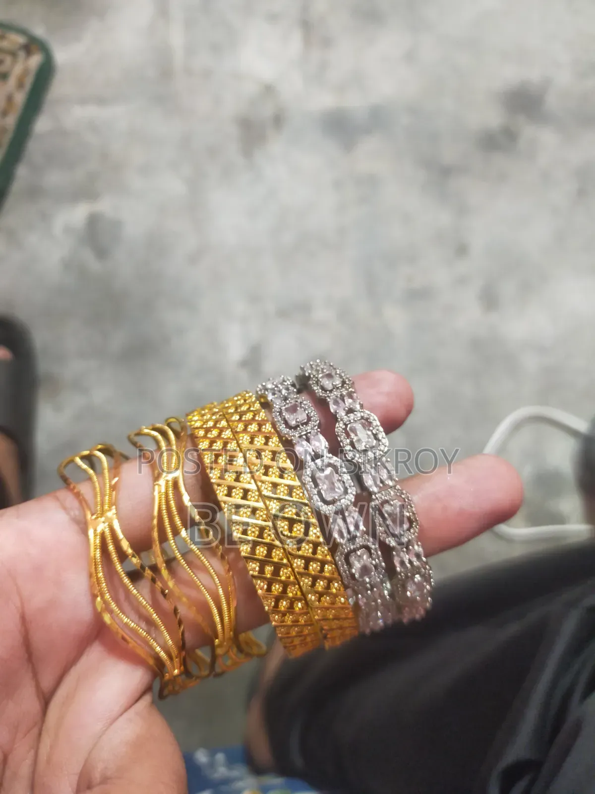 2 Pairs of Bangles and 2 Necklace Sets
