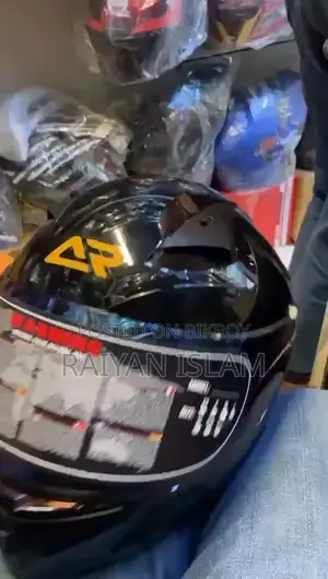 Ar Helmet Glossy Black With Yohe 991 Smoke Visor