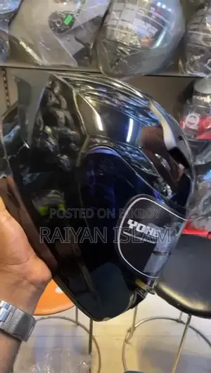 Ar Helmet Glossy Black With Yohe 991 Smoke Visor