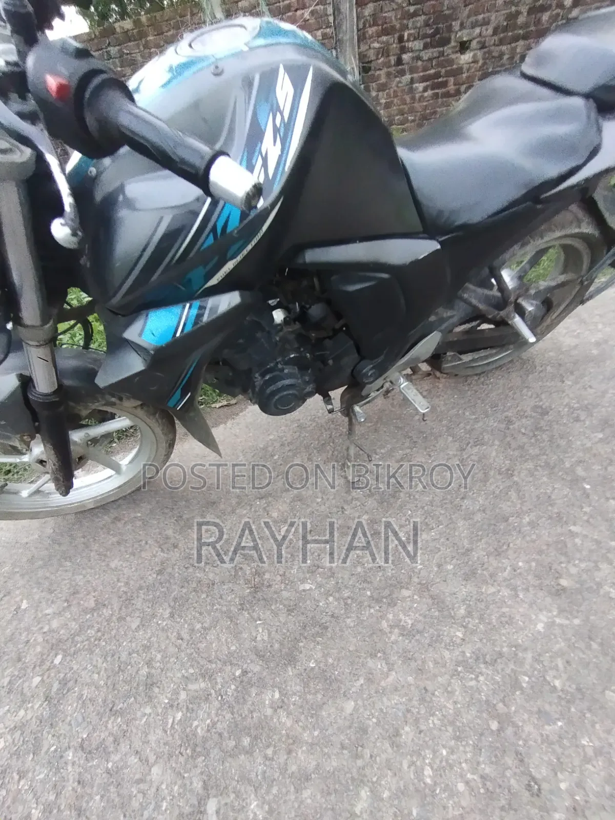 Yamaha FZ ২০২১ নীল