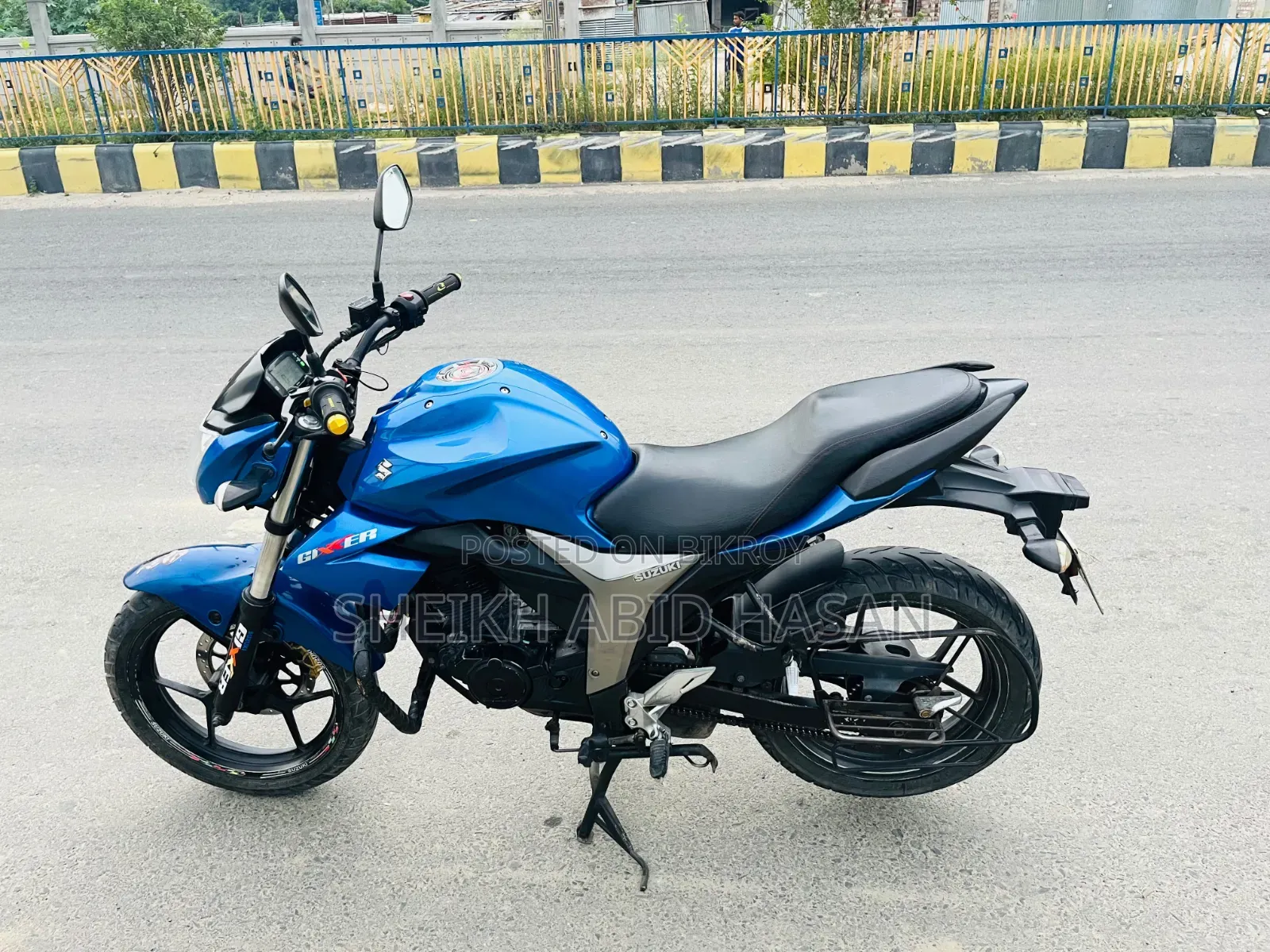 Suzuki Gixxer Monotone 2018 Blue