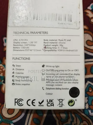 Zlo2cpro স্মার্ট ওয়াচ, একটি ফিটনেস ট্র্যাকার
