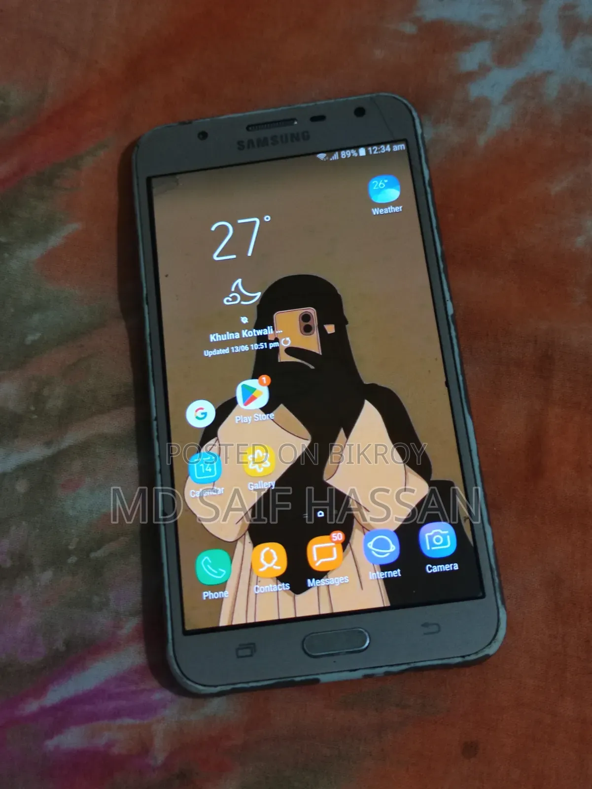 New Samsung Galaxy J7 16 GB Gold