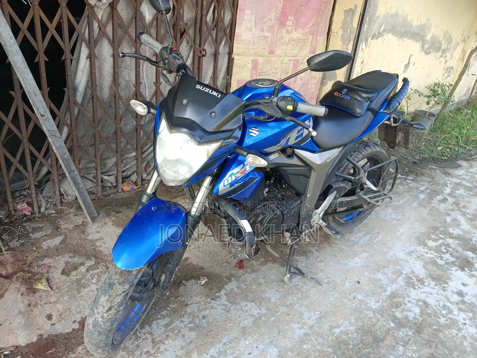 Suzuki Gixxer Monotone 2017 Blue
